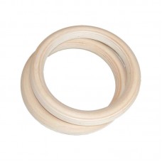 Деревянные кроссфит кольца толщина 32 мм, диаметр 240 мм